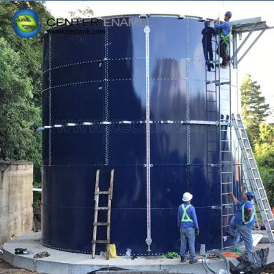 China Glass Fused To Steel Liquid Storage Tanks For Salt Water for sale