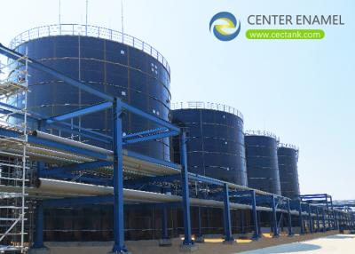 China Liquid Impermeable Bolted Steel Tanks Petrochemical Wastewater Treatment Project for sale