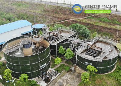 China projeto municipal de revestimento do tratamento de esgotos do tanque de armazenamento da lama de 0.35mm à venda