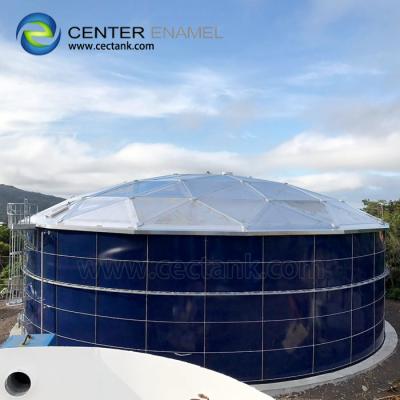 China Aluminum Dome Roof 20000m3 Wastewater Treatment Projects for sale