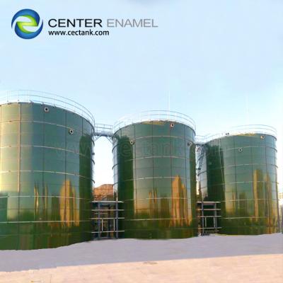 China El vidrio del OSHA fundió los tanques de almacenamiento de acero para el tratamiento de aguas residuales en venta