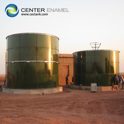 China Os tanques aparafusados de aço inoxidável de BSCI para a pasta da lama desperdiçam o armazenamento no projeto das águas residuais à venda