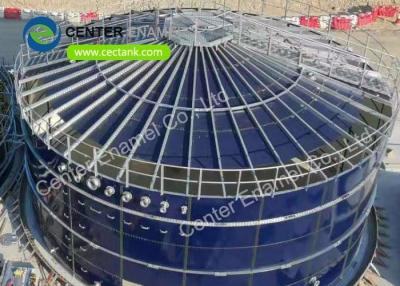 China Tanques de armazenamento alinhados de vidro da água 20m3 do ISO 9001 fáceis de limpar à venda