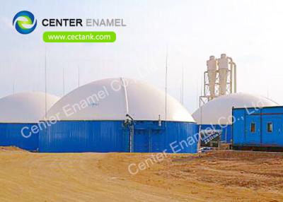 China Bolted Steel Sewage Treatment Fermentation Tank With Vitreous Enamel Coating Process for sale