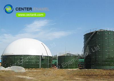 China Glass Lined Steel Liquid Storage Tanks For Chemical Wastewater Storage for sale