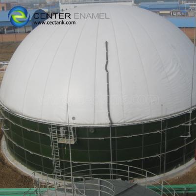 China Dark Green 3mm Steel Plates Biogas Storage Tank anti adhesion for sale