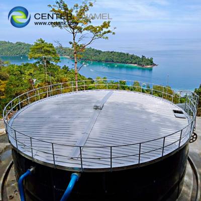 China Glass Fused To Steel Anaerobic Digester Tank Liquid Impermeable for sale