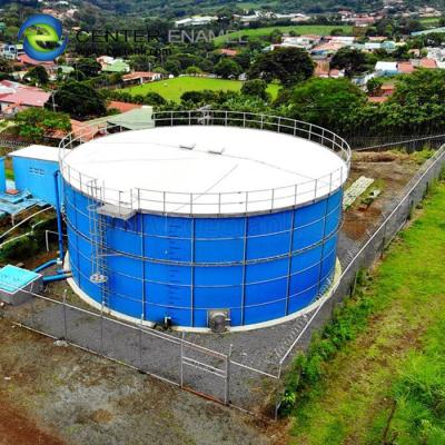 Chine Réservoirs de stockage en acier boulonnés d'eaux usées pour le projet municipal de traitement des eaux usées à vendre