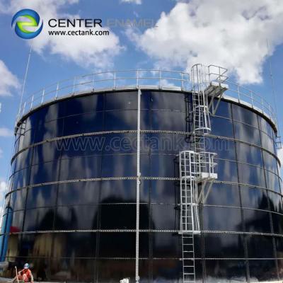 China Glass Fused 20m3 Bolted Steel Water Tanks For bulk material for sale