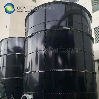 China 20000m3 Glass Fused Steel Tanks With Vertical Cage Cat Ladder for sale