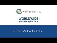 Bolting Sustainability Together: Center Enamel‘s Bolted Steel Tanks for Pig Farm Wastewater Project