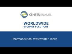 Steel Strength for Clean Waters: Center Enamel‘s Bolted Tanks in Hangzhou Pharmaceutical Wastewater