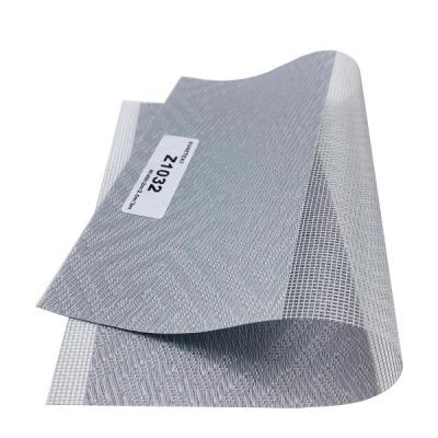 Chine Polyester pur de tissu d'abat-jour de rouleau d'élégance de protection solaire de Combi de tissu aveugle de zèbre et tissu de zèbre de protection solaire de PVC à vendre