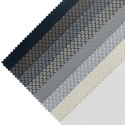 China Custom Blinds And Sunscreen Fabric Texture Curtain Blinds Suppliers Manufacturer for sale