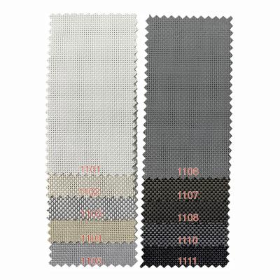 China Anti Ultraviolet 0.75mm Polyester Roller Blinds Sun Screen Shade Fabric 30m for sale