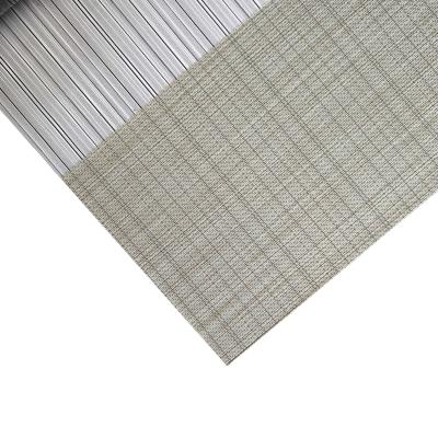 China 100% Polyester Blackout Combi Blind Soft Fabric For Window Duo Roller Blinds for sale