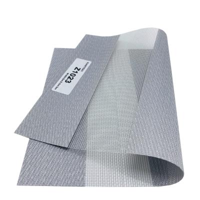 China Translucent Anti UV 95% Day And Night Window Blinds Fabric 30m for sale
