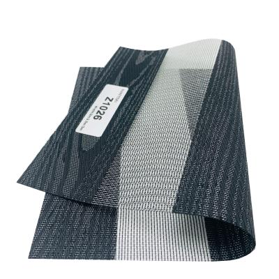 China 5% Openness Sunscreen Zebra Fabric 270g Solar Shade Shutters Oeko Tex Standard for sale