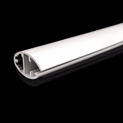China Tampa inferior cega motorizada do trilho 13 do tubo de alumínio do rolo de 78mm à venda