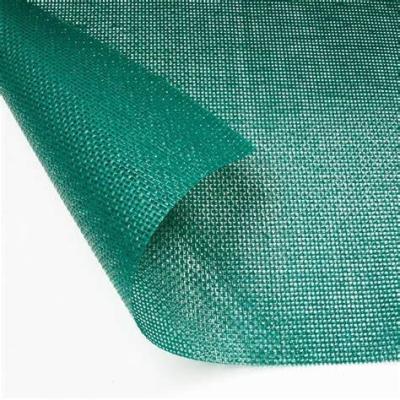 China 6x6 9x9 12x12 PVC Vinyl Coated Polyester Mesh Fabric Weak Solvent for sale
