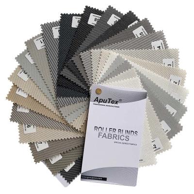 China White Gray Beige 97% Anti UV Fiberglass Sunscreen Fabric 200cm 250cm 300cm for sale