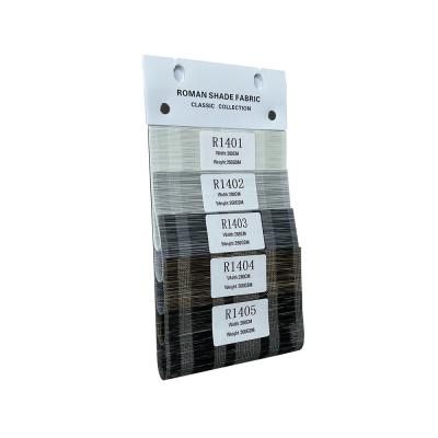 Chine Fenêtre 100% de Roman Roller Blinds Fabric Rolls de dessus de polyester décorative à vendre