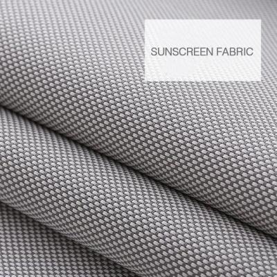 China Economic Roller Sunscreen Fabric For Zip Track Outdoor Blinds for sale