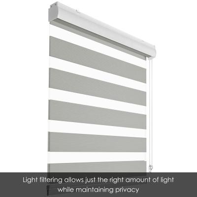 China Skylight Shade Sheer Elegance Curtains Zebra Polyester Blinds For Windows for sale