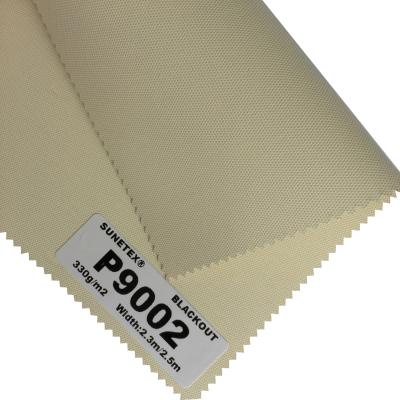 China 100% Polyester Blackout Double Face Dip Coating Roller Fabrics For Window Decor for sale