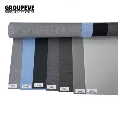 China Anti UV Rays Polyester Sunscreen Fabric For Blinds for sale
