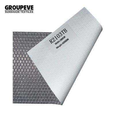 中国 Classic Custom 100% Polyester Blackout Roman Shade Fabric For Window Decor 販売のため