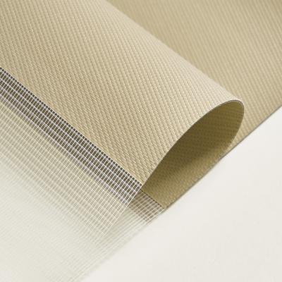 中国 100% Blackout Zebra Blinds Sunscreen Fabric For Office Living Room 販売のため