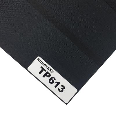Chine 100% polyester noir Shangri La Roller Blinds Tissus largeur 3m à vendre