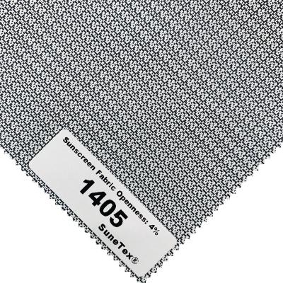 中国 Polyester Solar 4% Openness Textured Pattern Roller Blind Fabrics For Window Treatment 販売のため