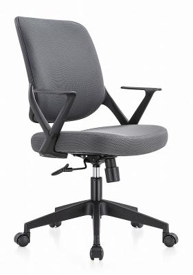 China 360 Degree Swivel Adjustable Height Office Chair Fabric Breathable for sale