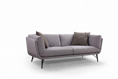 China Sofá en forma de L, sala de estar de tejido, diseño moderno, sofá de lujo. en venta