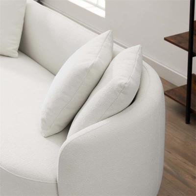 China Modern Household Upholstered Fabric Sofa With Various Colors for sale