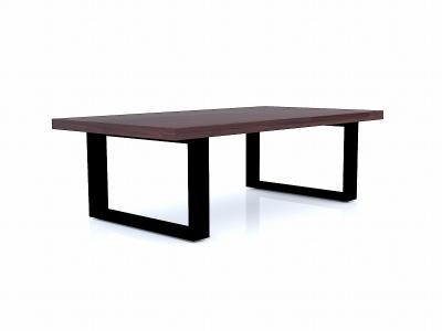 China Customized Modern Wooden Dining Table Nordic Rectangular For Home Office for sale