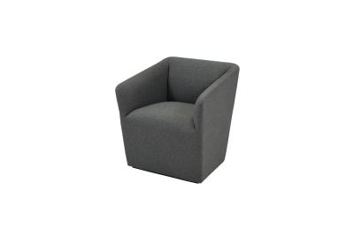 China Fabric Single Seater Recliner Armchair Back Rest Sofa For Hotel Office for sale