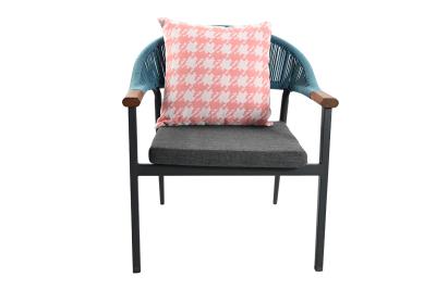China Moderne Freizeit-Patio-Möbel OEM Metallkonstruktion Sessel für den Außenbereich zu verkaufen