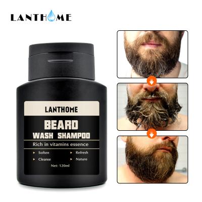 China Male 120ml Beard Grooming Products 30g Beard Wash Shampoo for sale