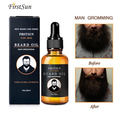 China Anti Baldness Beard Grooming Products MSDS Moustache Beard Oil For Men 30ml for sale