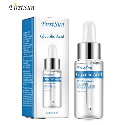 China 30% Glycolic Acid Face Serum To Shrink Pores Brighten Skin Color for sale