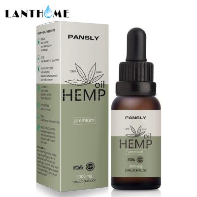 China Pansly Hemp Massage Essential Oil For Wrinkles 30ml/ Bottle for sale