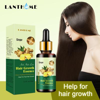 China 30ml / Bottle Hair Growth Products Ginger Hair Regrowth Oil Anti Hair Loss for sale