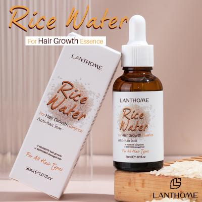 China Productos para el crecimiento del cabello semiturbios blancos Esencia para el crecimiento del cabello de arroz en venta