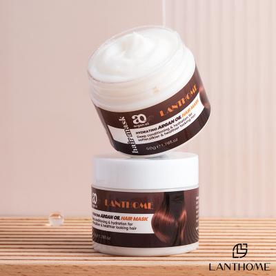China Hydrating Argan Oil Keratin Repair Hair Mask 50g Improve Texture for sale