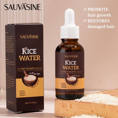 China MSDS Rice Water Hair Growth Products Serum 30ml Hair Care Loss Treatment for sale