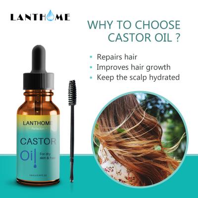 China OEM ODM Eyelash Growth Serum Tonic Hair Regrowth Castor Oil for sale
