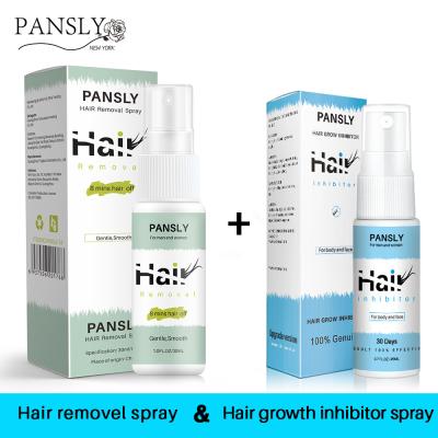 China Pansly Hair Removal Spray Kits 30ml 20ml Hair Growth Inhibitor for sale